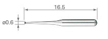 [NKY1001818] NSK PC2 PICO BUR FINE GRIT /3