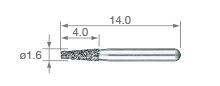 [NKY1001821] NSK PC5 PICO BUR STD GRIT /3