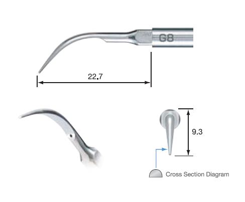 [NKZ217108] NSK SCALING TIP G8 FOR NSK AND SATELEC