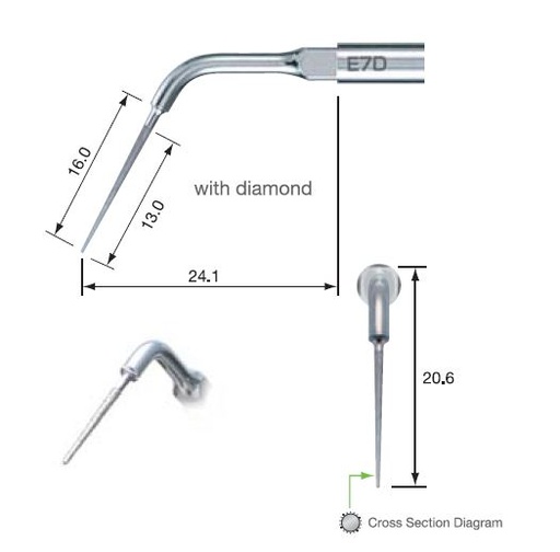 [NKZ217317] NSK ENDO TIP E7D FOR NSK/SATELEC