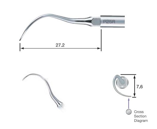 [NKZ217424] NSK SCALING TIP P25R FOR NSK AND SATELEC