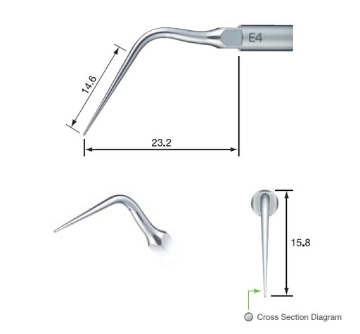 [NKZ217428] NSK ENDO TIP E4 FOR NSK/SATELEC
