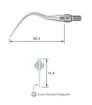 [NKZ252441] NSK AIR SCALER TIP PERIO TIP S20