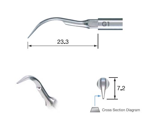 [NKZ291101] NSK SCALING TIP G1E FOR EMS