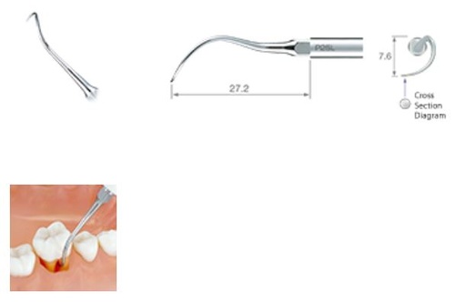 [NKZ291425] NSK ULTRASONIC PERIO TIP P25L-E FOR EMS
