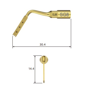 [NKZ305109] NSK SG8 VARIOSURG BONE SURGERY TIP