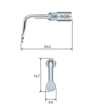 [NKZ305110] NSK SG9 VARIOSURG SINUS MEM DETACH TIP