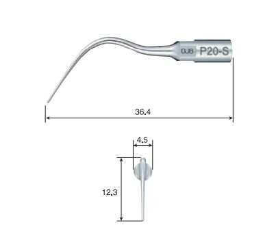 [NKZ305114] NSK P20-S VARIOSURG PERIO TIP STRAIGHT