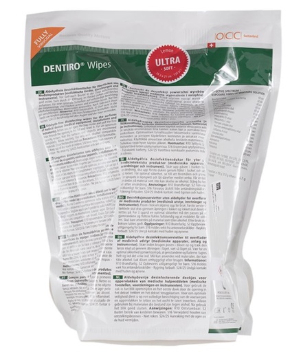 [OCCH042084] DENTIRO WIPES ULTRASOFT REFILL/120