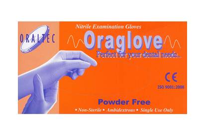 [ORGLOVENBL] ORAGLOVES NITRILE BLUE PFREE LARGE/100