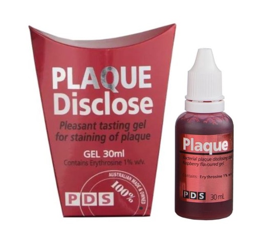 [PD33405] RED DISCLOSING GEL 30ML