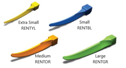 [RENTBL] NITIN WEDGE BLUE SMALL REFILL PACK/100