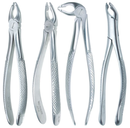 [SADGASET4] DEEP GRIP ATRAUMATIC FORCEPS SET OF 4