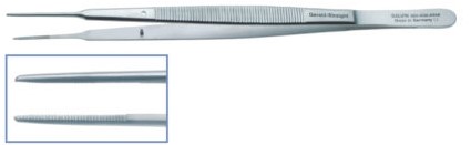 [SAGERALDSTR] TISSUE FORCEPS GERALD DELICATE STR SERR 18CM