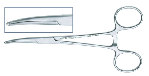 [SAKELLYCURV] KELLY HEMOSTAT CURVED 14CM