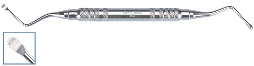 [SALUCASSERR85] BONE CURETTE LUCAS SERRATED 85