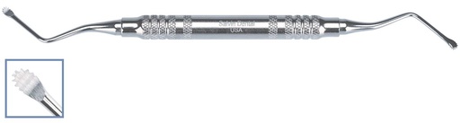 [SALUCASSERR86] BONE CURETTE LUCAS SERRATED 86