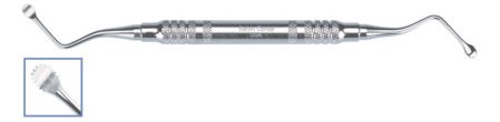 [SALUCASSERR88] BONE CURETTE LUCAS SERRATED 88