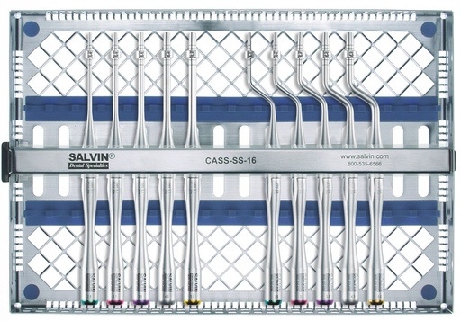 [SAOSTSINUSBOTHP] OFFSET & STRAIGHT SINUS OSTEOTOMES W/CASSETTE