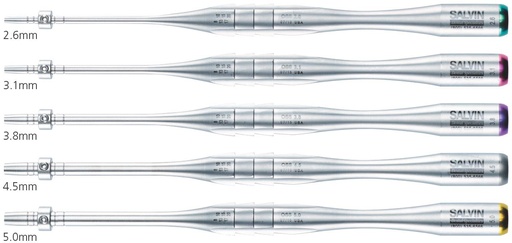 [SAOSTSINUSSTR] STRAIGHT OSTEOTOME WITH ADJUSTABLE STOPS/5