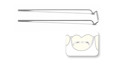 [SC2107] ADAMS CLASPS 9MM PKT 10