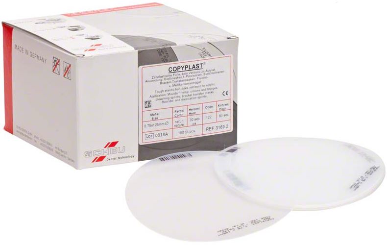 COPYPLAST .75MM ROUND PKT 100 | Oraltec