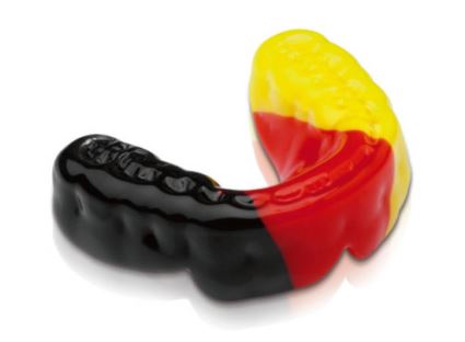 [SC3390] BIOPLAST GERMANY BLK/RED/YE 125MM RD 3MM