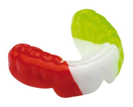 [SC3392] BIOPLAST ITALY GRE/WH/RED 125MM RD 3MM