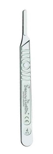[SW118196] SCALPEL HANDLE #4 STAINLESS STEEL