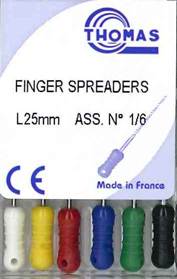 [THF25] FINGER SPREADERS 25MM ASST 1-6 /6