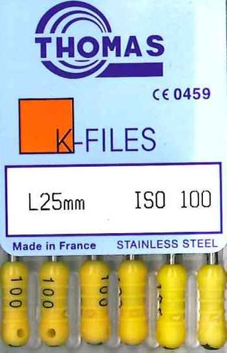 [THK25100] KFILE 25MM 100/6