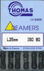[THR2580] REAMERS 25M 80 / 6