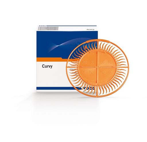 [VO2060] CURVY PLASTIC WEDGES ASSTD /312