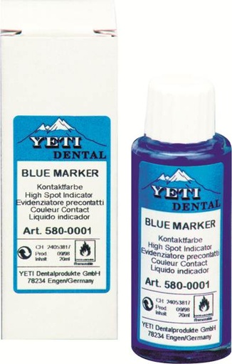 [YE5800001] BLUE MARKER 20ML BOTTLE