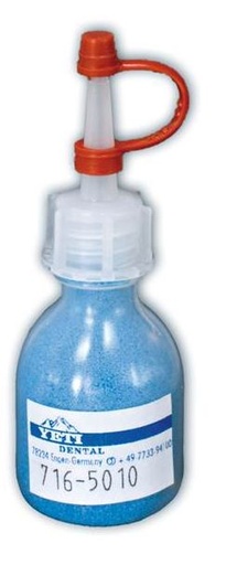 [YE7165010] RETENTION PEARLS WAX BLUE 0.4MM 15G