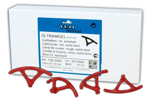 [YE7585000] IQ TRIANGEL BAR 4.00MM PKT 50