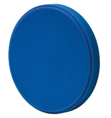 [YE7940014] WAX CADCAM BLUE 14MM DISC / EACH