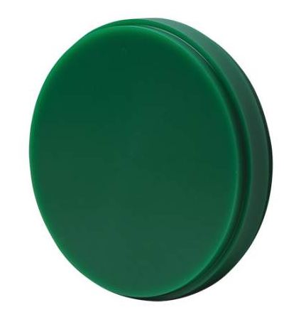 [YE7950025] WAX CADCAM GREEN 25MM DISC / EACH