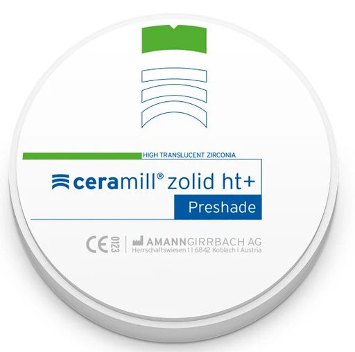 [AM767677] Ceramill Zolid HT+ PS A1 98x16 F