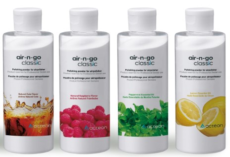 [ACF10255] 4 BOTTLES 250g 4 FLAVORS AIR-N-GO POWDER