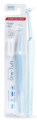 [DENONETUFT] Toothbrush One-Tuft DentalPro Pkt 12