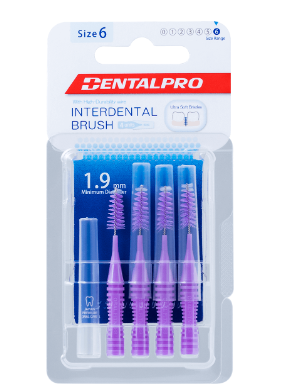 [DEN6-XL] ID Brush 6 XL 1.9mm Purple DentalPro