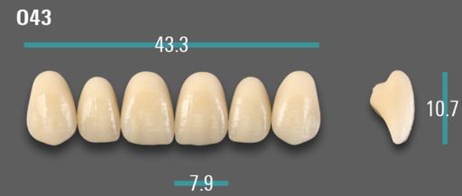 [VIABA35VO43] VITA VIONIC VIGO Anterior, A3.5, O43