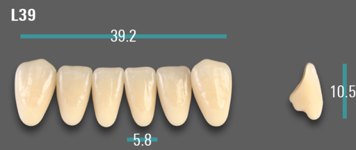 [VIABA3VL39] VITA VIONIC VIGO Anterior, A3, L39