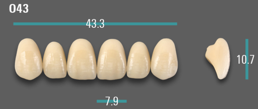[VIABA3VO43] VITA VIONIC VIGO Anterior, A3, O43