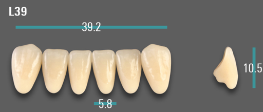 [VIABD3VL39] VITA VIONIC VIGO Anterior, D3, L39
