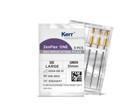 [KR8182612] ZenFlexOne NS Reciprocating NiTi .45/.06/31mm/3