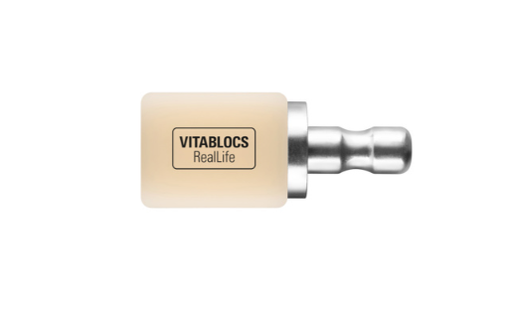 [VIEC41M1CRW1414] VITABLOCS RealLife for CEREC/inLab MC XL, 1M1C, RL-14/14, 5 pcs.