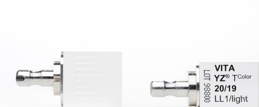 [VIEC4YW3617804] VITA YZ TColor LL1/light for inLab, YZ-20/19, 4 pcs.