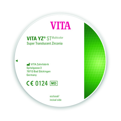 [VIEDMYS7982536] VITA YZ STMulticolor, A1, Ø 98.4 x h 25 mm, 1 pc.